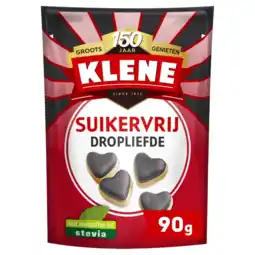 Albert Heijn Klene Suikervrij zout & salmiak dropliefde aanbieding