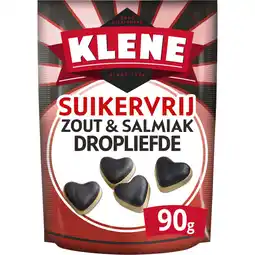 Albert Heijn Klene Suikervrij zout & salmiak dropliefde aanbieding