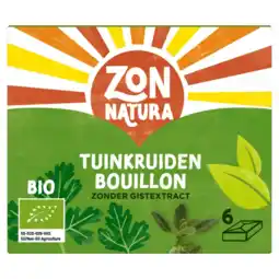 Albert Heijn Zonnatura Bouillon tuinkruiden bio aanbieding