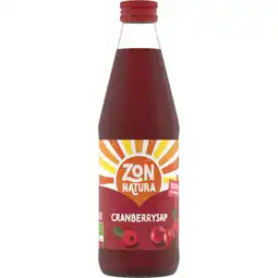 Albert Heijn Zonnatura Cranberrysap aanbieding