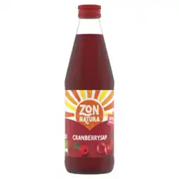 Albert Heijn Zonnatura Cranberrysap aanbieding