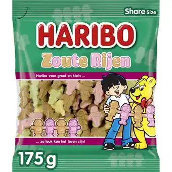 Albert Heijn Haribo Zoute rijen aanbieding