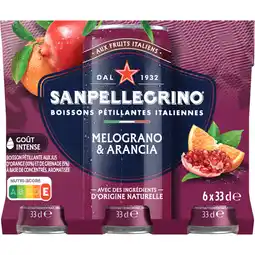 Albert Heijn S. Pellegrino Melograno & arancia 6-pack aanbieding