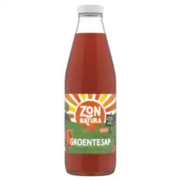 Albert Heijn Zonnatura Groentesap aanbieding