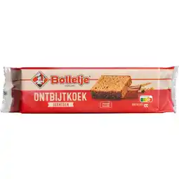 Albert Heijn Bolletje Ontbijtkoek naturel gesneden aanbieding