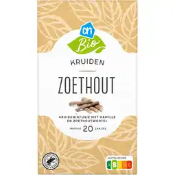 Albert Heijn AH Biologisch Kruiden zoethout aanbieding