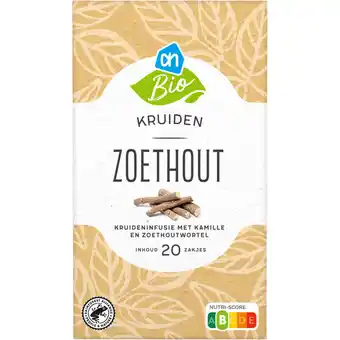 Albert Heijn AH Biologisch Kruiden zoethout aanbieding