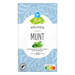 Albert Heijn AH Biologisch Kruiden munt aanbieding