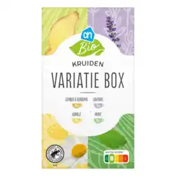 Albert Heijn AH Biologisch Kruiden variatie box aanbieding