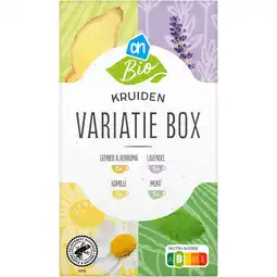 Albert Heijn AH Biologisch Kruiden variatie box aanbieding