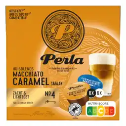 Albert Heijn Perla Huisblends Dolce gusto compatible latte caramel aanbieding
