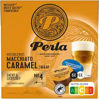 Albert Heijn Perla Huisblends Dolce gusto compatible latte caramel aanbieding