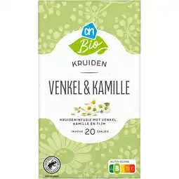 Albert Heijn AH Biologisch Kruiden venkel & kamille aanbieding