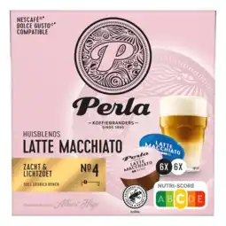 Albert Heijn Perla Huisblends Dolce gusto compatible latte macchiato aanbieding