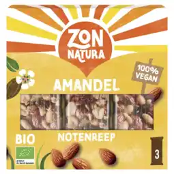 Albert Heijn Zonnatura Amandel notenreep aanbieding