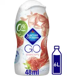 Albert Heijn Karvan Cévitam Siroop go aardbeien aanbieding