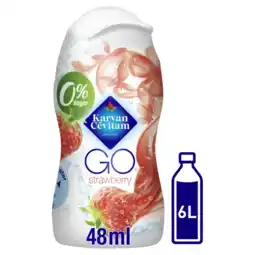 Albert Heijn Karvan Cévitam Siroop go aardbeien aanbieding