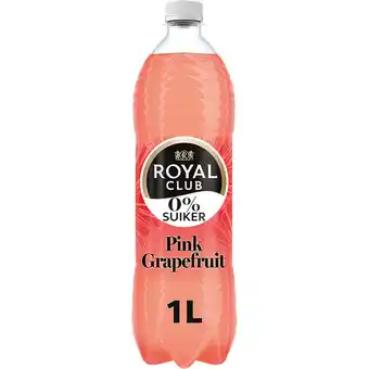Albert Heijn Royal Club Pink grapefruit 0% suiker aanbieding