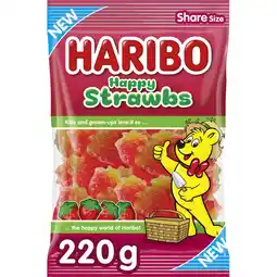 Albert Heijn Haribo Happy strawbs aanbieding