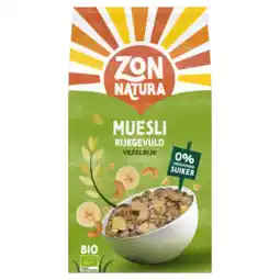 Albert Heijn Zonnatura Muesli rijkgevuld aanbieding