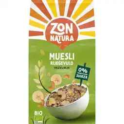 Albert Heijn Zonnatura Muesli rijkgevuld aanbieding