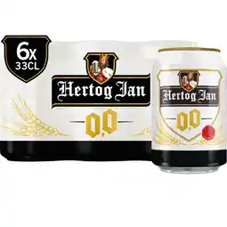 Albert Heijn Hertog Jan 0.0 Alcoholvrij bier 6-pack aanbieding