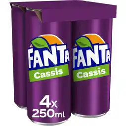 Albert Heijn Fanta Cassis 4-pack aanbieding