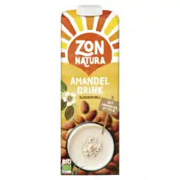 Albert Heijn Zonnatura Amandeldrink ongezoet aanbieding