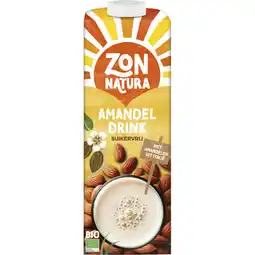 Albert Heijn Zonnatura Amandeldrink ongezoet aanbieding