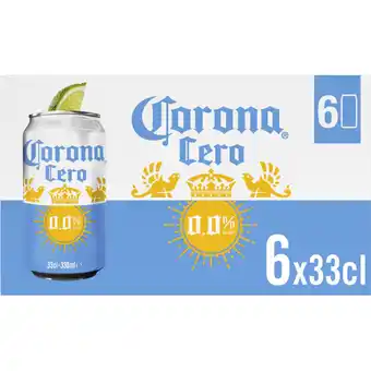 Albert Heijn Corona Cero alcoholvrij bier 4-pack aanbieding