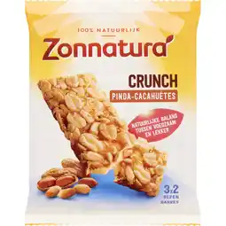 Albert Heijn Zonnatura Crunch pinda repen aanbieding