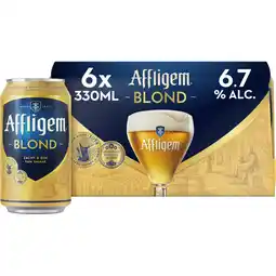 Albert Heijn Affligem Blond abdijbier 6-pack aanbieding