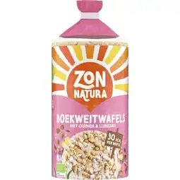 Albert Heijn Zonnatura Boekweitwafel quinoa & lijnzaad aanbieding