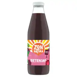 Albert Heijn Zonnatura Rode bietensap aanbieding