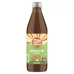 Albert Heijn Zonnatura Kombucha gember aanbieding