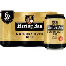 Albert Heijn Hertog Jan Natuurzuiver bier 6-pack aanbieding