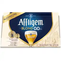 Albert Heijn Affligem Blond 0.0 abdijbier 6-pack aanbieding
