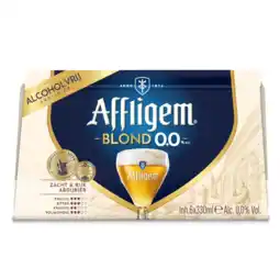 Albert Heijn Affligem Blond 0.0 abdijbier 6-pack aanbieding