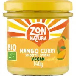 Albert Heijn Zonnatura Smooth spread mango-curry aanbieding