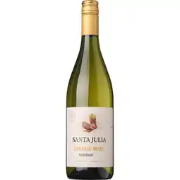 Albert Heijn Santa Julia Chardonnay organic wine aanbieding