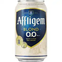 Albert Heijn Affligem Blond 0.0 abdijbier aanbieding