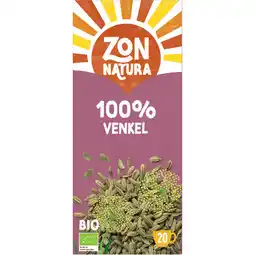 Albert Heijn Zonnatura 100% venkel kruideninfusie aanbieding