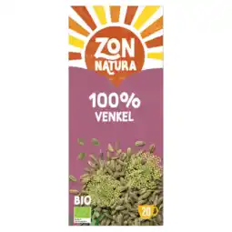 Albert Heijn Zonnatura 100% venkel kruideninfusie aanbieding
