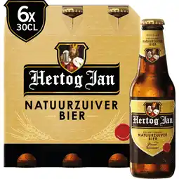 Albert Heijn Hertog Jan Natuurzuiver bier 6-pack aanbieding