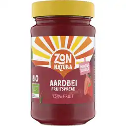 Albert Heijn Zonnatura Fruitspread aardbei aanbieding
