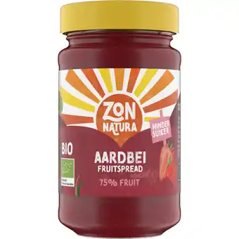 Albert Heijn Zonnatura Fruitspread aardbei aanbieding