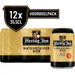 Albert Heijn Hertog Jan Natuurzuiver bier 12-pack aanbieding