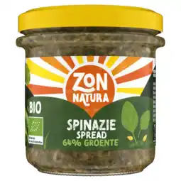 Albert Heijn Zonnatura Groentespread spinazie aanbieding
