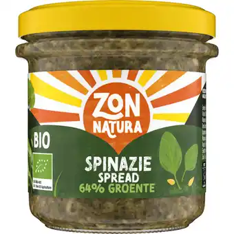 Albert Heijn Zonnatura Groentespread spinazie aanbieding
