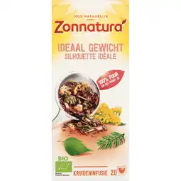 Albert Heijn Zonnatura Ideaal gewicht kruideninfusie aanbieding